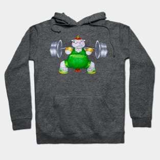 Unicorn Weight Lifter Hoodie